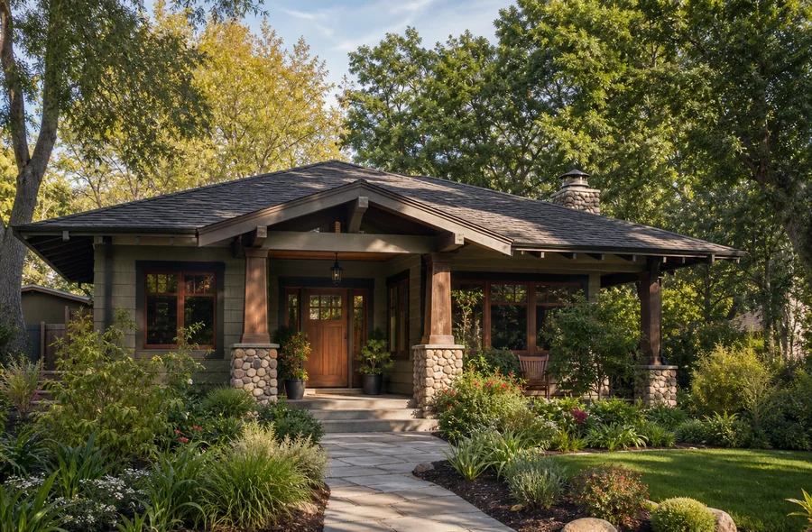 bungalow front design
