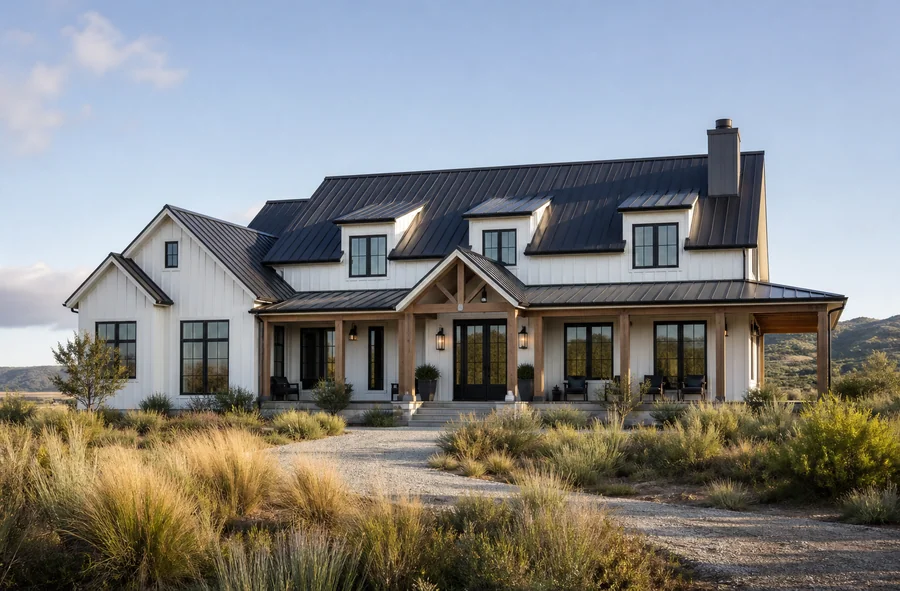 farmhouse front design