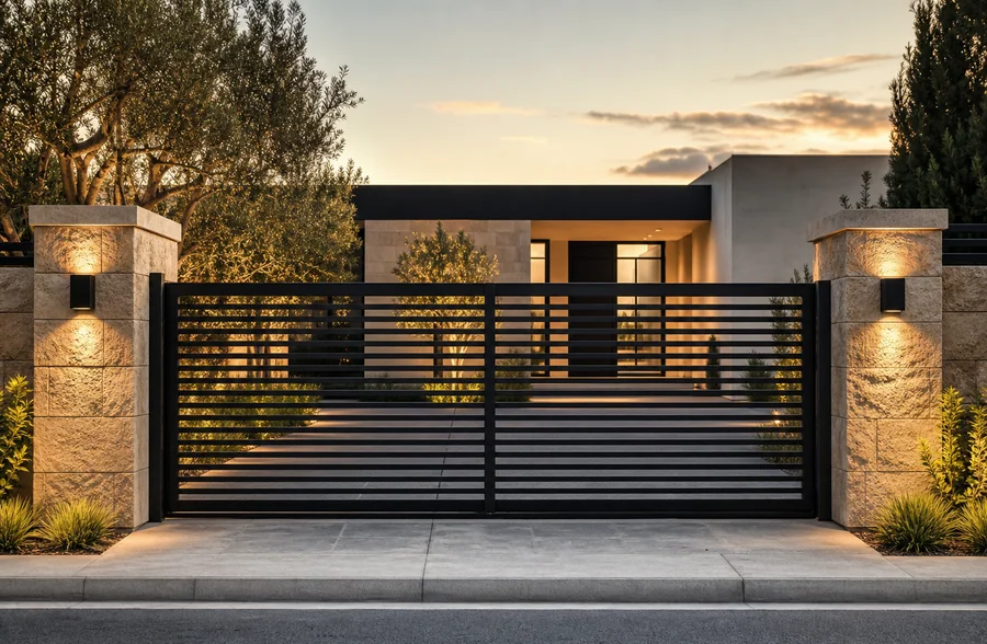 house front gate design