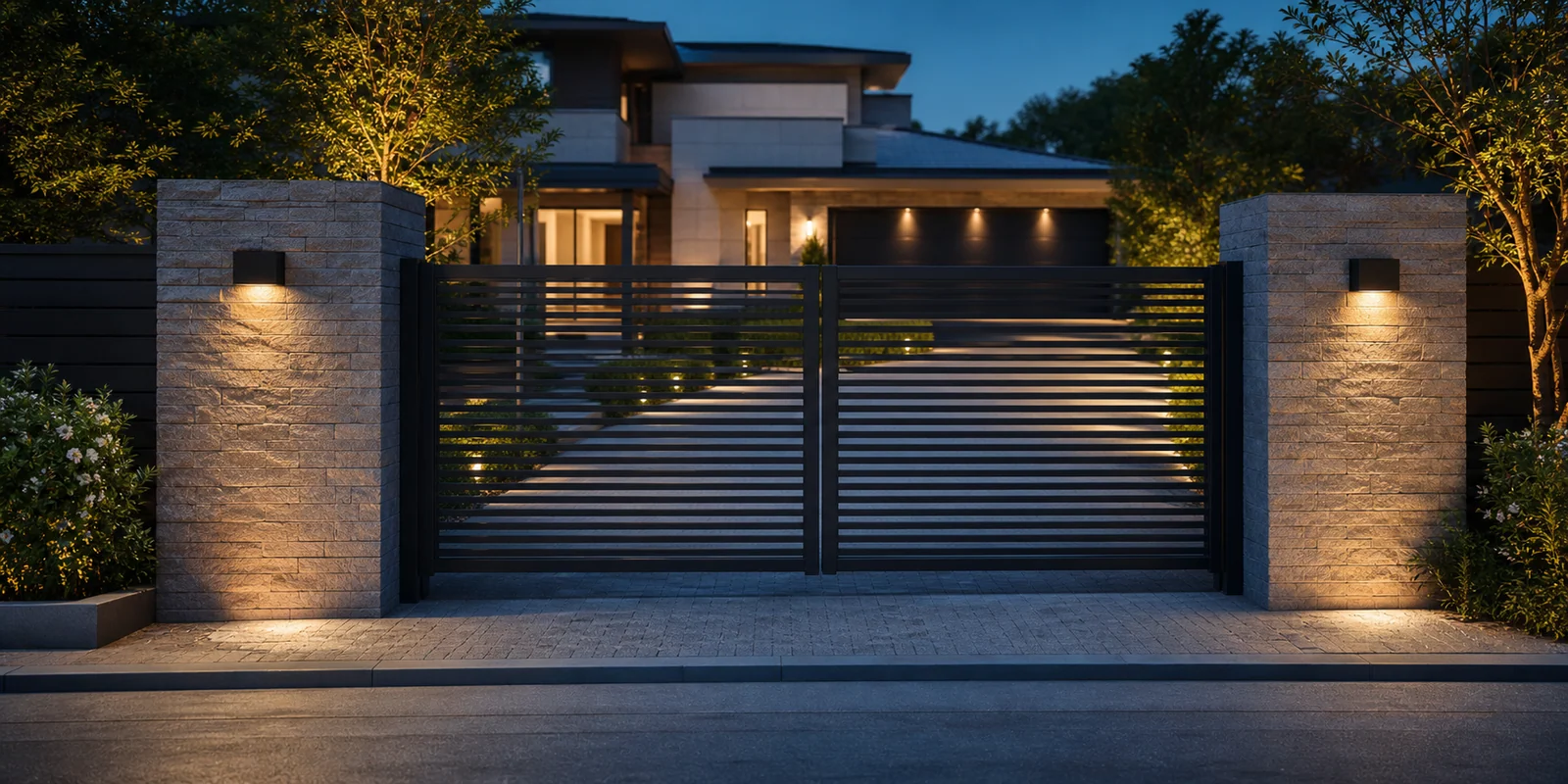 house front gate design