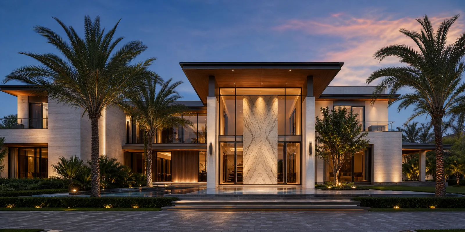 luxury house front design