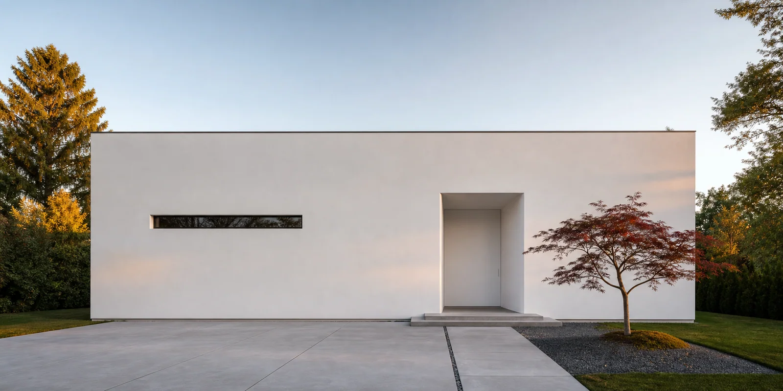 minimalist house front design