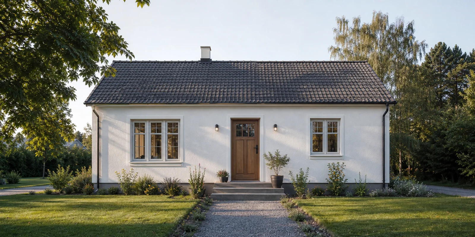 simple house front design